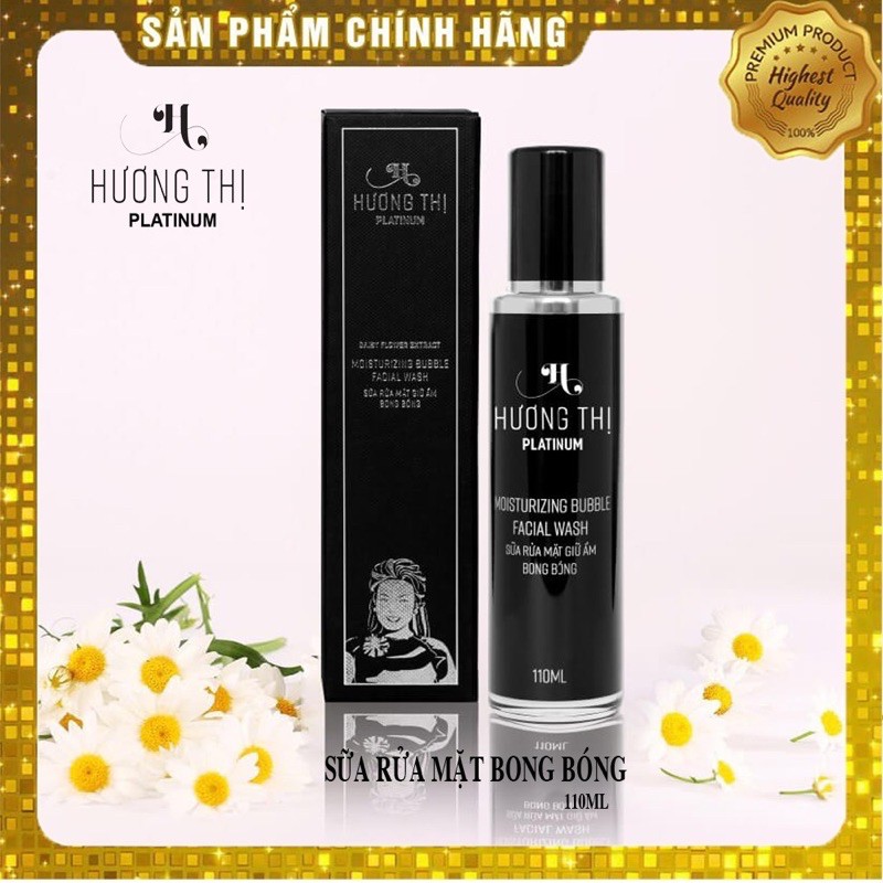 Sữa rửa mặt giữ ẩm-bóng căng da hương thị (mỹ phẩm cao cấp hương thị)