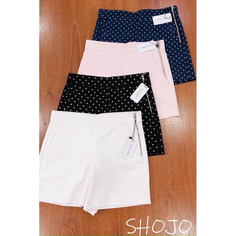 QUẦN SHORT KAKI NỮ DÂY KÉO BÊN HÔNG LƯNG CAO CẬP BẾN .