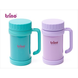 Bộ 2 bình giữ nhiệt Inox có tay cầm Trino - 550HL