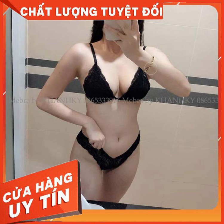 HÀNG NHẬP KHẨU -  [RẺ NHẤT SHOPEE] Bộ đồ lót nữ bralette quần lọt khe nhiều màu siêu đẹp - Hàng Nhập Khẩu