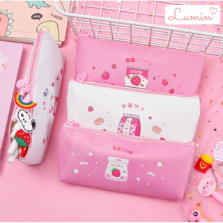 Hộp bút, túi đựng bút dễ thương kiểu Hàn Quốc | Lumin Store