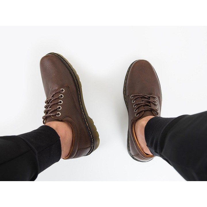 Giày tây nam cao cấp da bò thật Dr. GT29 màu Nâu | BigBuy360 - bigbuy360.vn