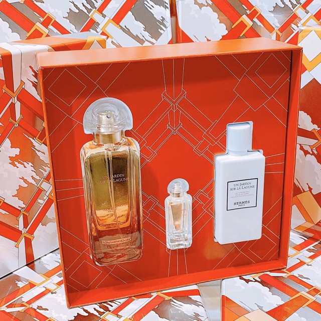 Set nước hoa 3 món Hermes Un Jardin Sur La Lagune 80ml | BigBuy360 - bigbuy360.vn