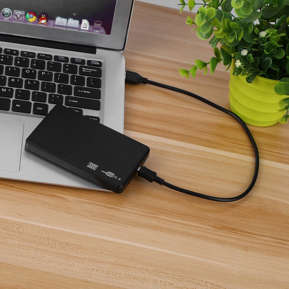 (orb) Hộp Đựng Ổ Cứng Gắn Ngoài Hdd 2.5 Inch Usb 2.0