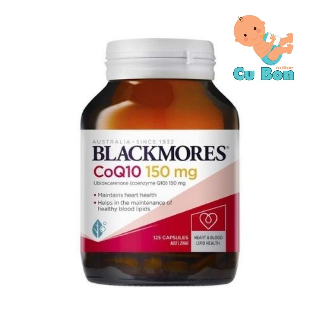 VIÊN UỐNG BỔ TIM MẠCH Coq10 150mg và 300mg BLACKMORES ÚC 30 VIÊN