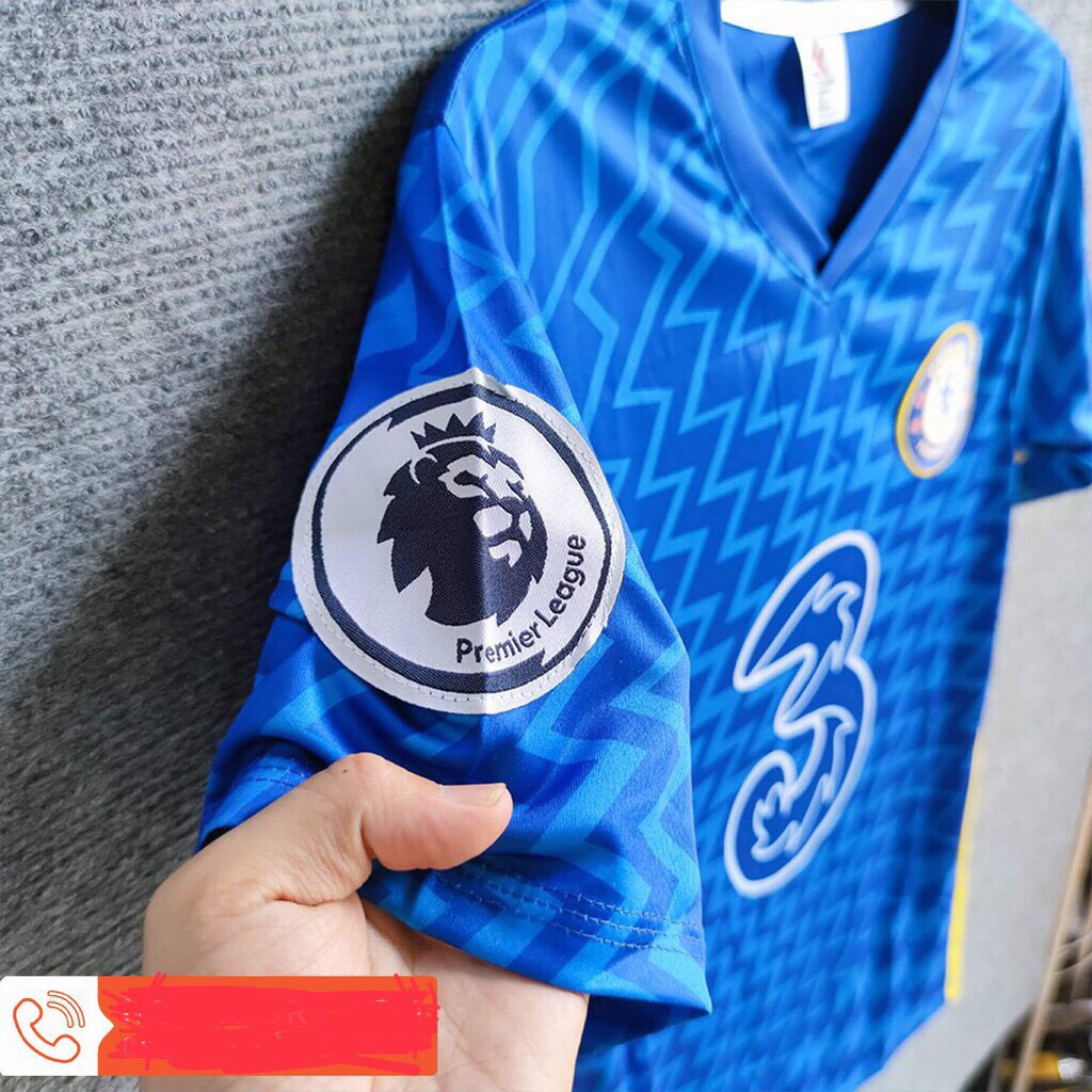 ÁO BÓNG ĐÁ CLB CHELSEA SÂN NHÀ MÙA GIẢI MỚI 2021-2022 CHUẨN THI ĐẤU ĐÁ BANH 99%, THUN LẠNH CAO CẤP LV03