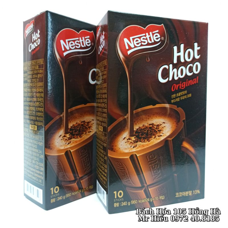 [Hỏa Tốc] Cacao Nestle Hot Choco 240g