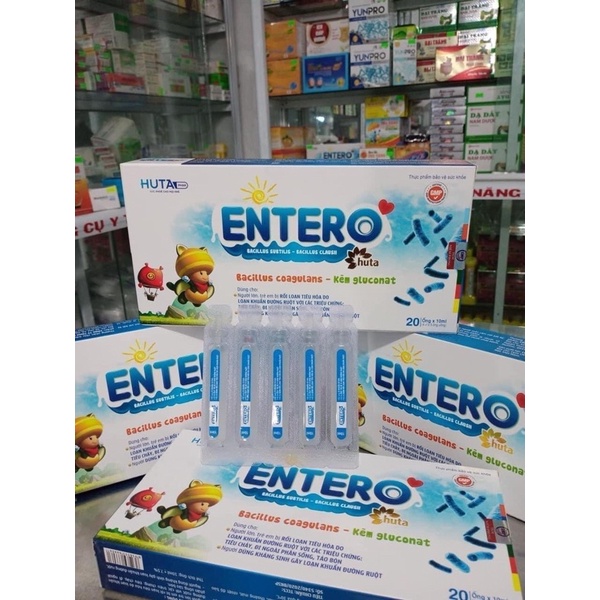 ☘️ Men vi sinh ENTERO HUTA ☘️ Cân bằng đường ruột - Thổi bay tiêu chảy, táo bón