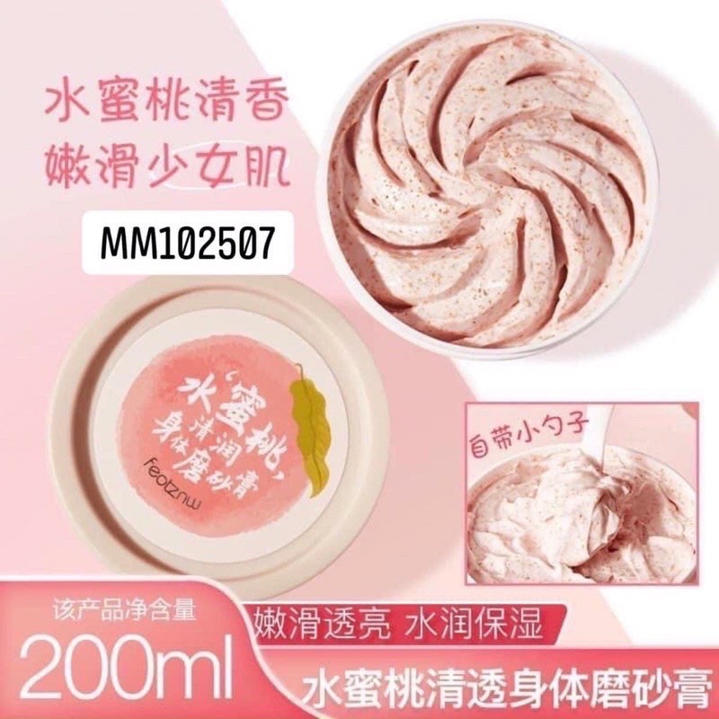 🍑🍑Tẩy Tế Bào Chết, Tẩy Da Chết BoDy Hương Đào Thần Thánh - Giúp Cải thiện làn da sần sùi,xỉn, bật tông Da🍑🍑 | BigBuy360 - bigbuy360.vn