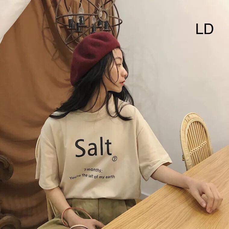 Áo phông Salt in chữ ngực LDU0519