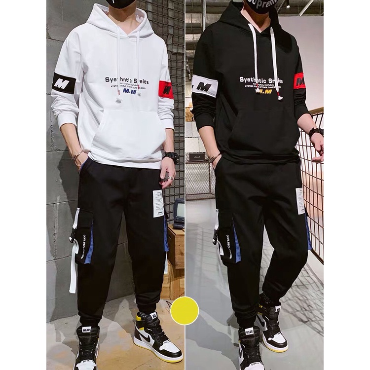 Quần Jogger Thun Nam Phối Túi In Chữ Dọc Quần Sành Điệu Kiểu Dáng Trẻ Trung Phá Cách Zenkocs3 QUAN NAM 056