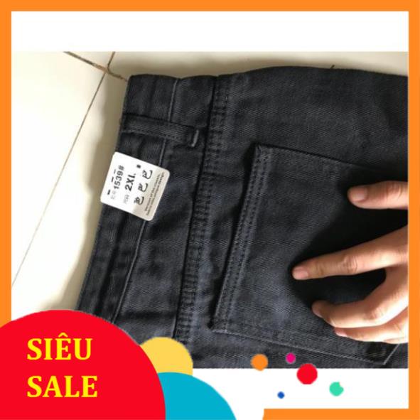 [ Sẵn 2xl 3xl 5xl ] Quần baggy jean có bigsize XL 2XL 3XL 4XL 5XL rách gối trắng đen -v11