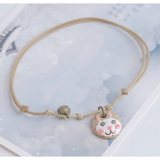 [NAMIYA] VÒNG TAY GỐM THỎ NGÁO