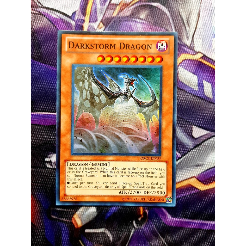 Thẻ Bài Mint90 Monster Darkstorm Dragon - ORCS-EN037 - Super