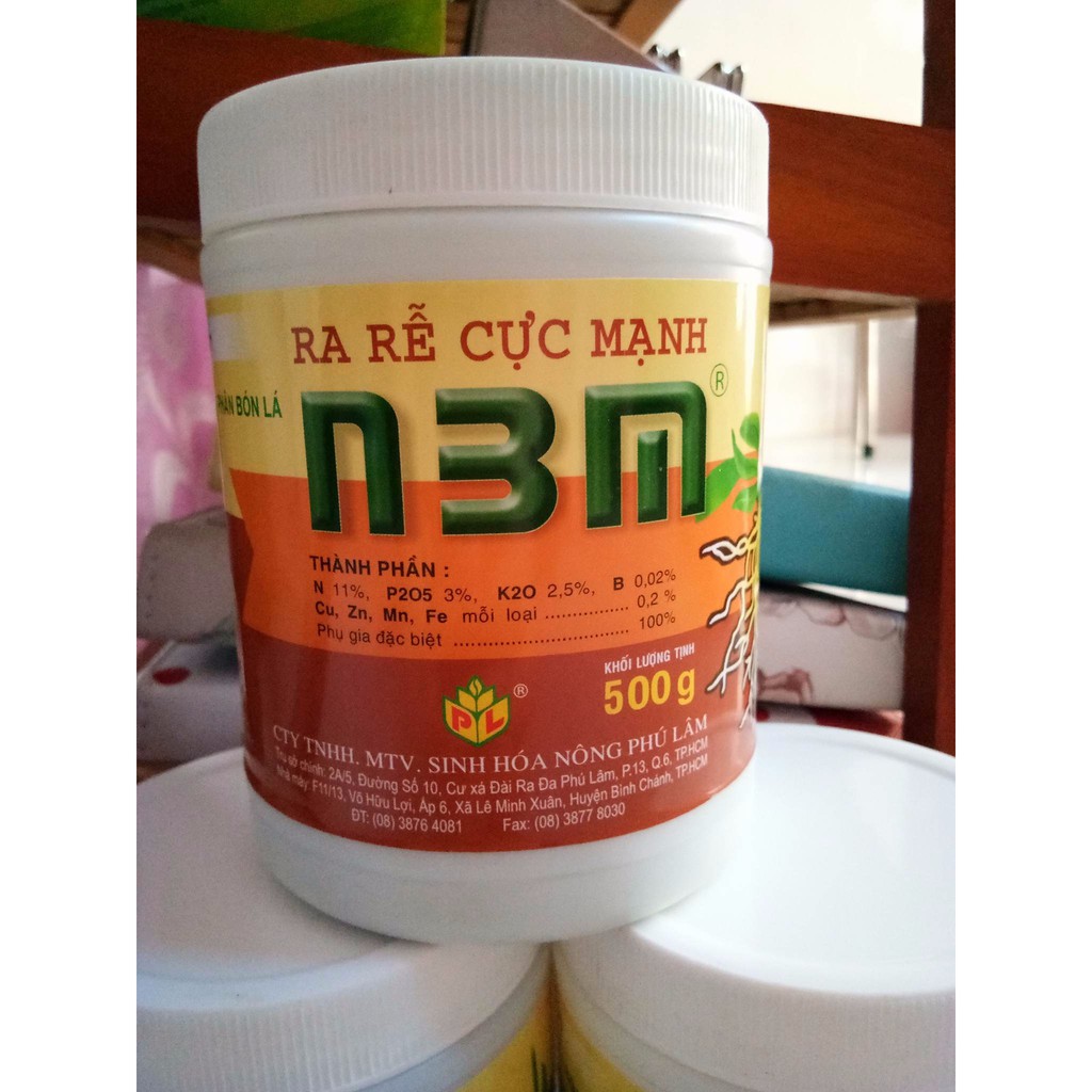 PHÂN BÓN LÁ KÍCH RỄ N3M 500G