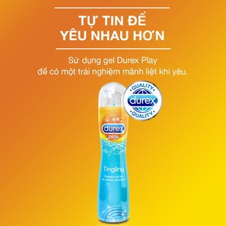 Gel bôi trơn Durex Play Tingling 100ml
