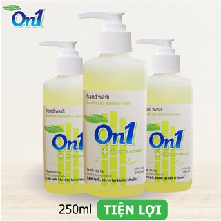 Nước Rửa Tay Sạch Khuẩn On1 BamBoo Charcoal 250ml