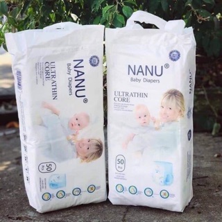 Combo 100 bỉm quần nanu baby size m100/l100/xl100/xxl100/xxxl100