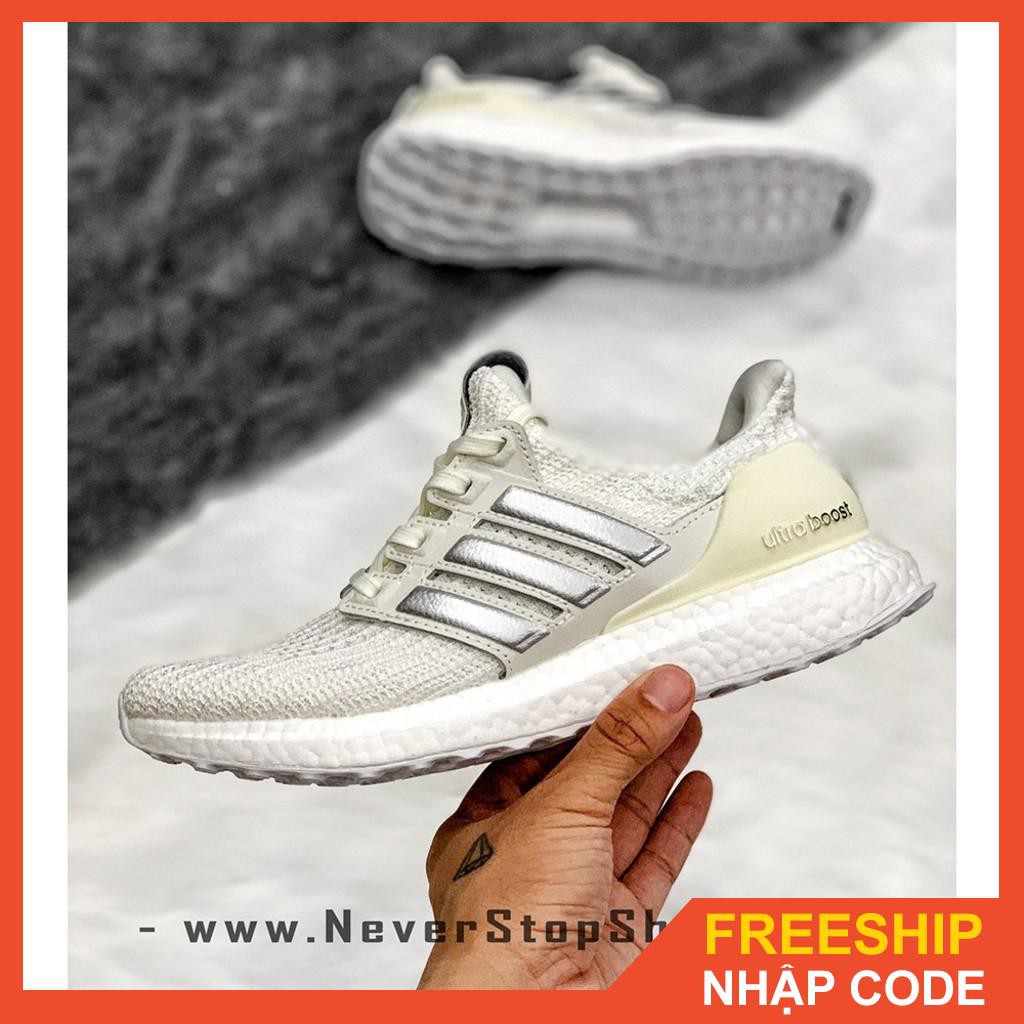 Giày ADIDAS ULTRA BOOST 4.0 'GAME OF THRONE' TRẮNG bản chi tiết, boost real chuẩn nhất, giá rẻ