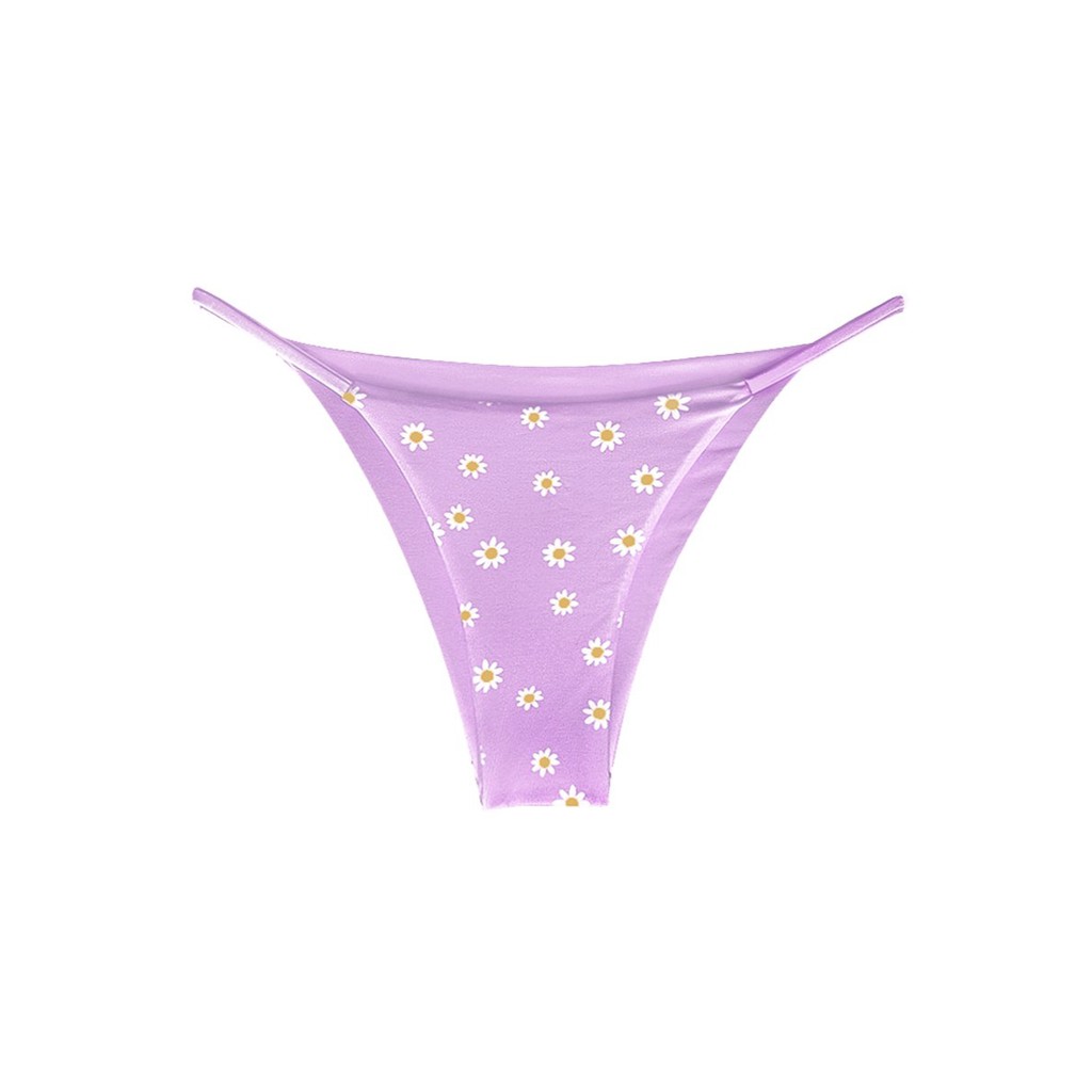 Quần bơi lẻ BOLD BIKINI 2in1 (Mặc được cả 2 mặt) hoa cúc tím | WebRaoVat - webraovat.net.vn