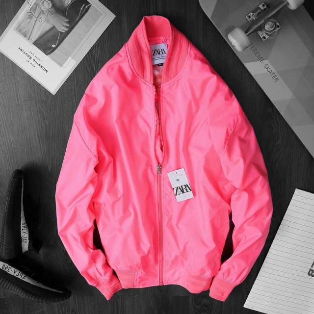 Áo khoác dù 2 lớp nam nữ z a r a form unisex (0060)
