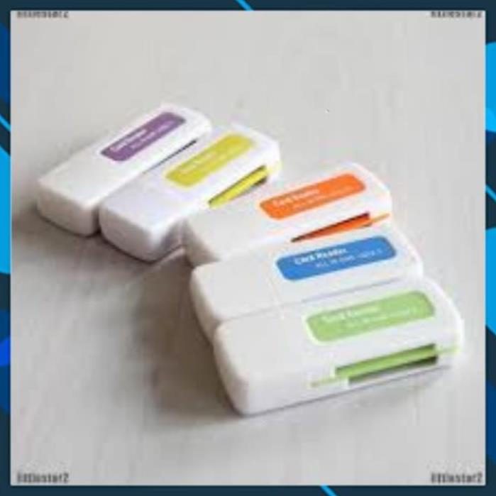 Đầu đọc thẻ nhớ Micro USB 2.0.Đầu Đọc Thẻ Nhớ 4 Trong 1 Đa Năng Cho Thẻ Nhớ MS-Pro TF Micro SD