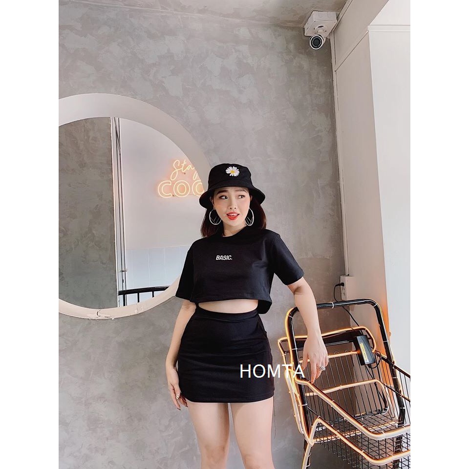 Set Áo CRT Kèm Chân Váy Thêu Basic | BigBuy360 - bigbuy360.vn