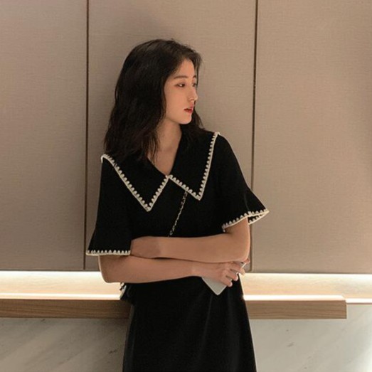 Xiaozhainv Đầm Maxi Hàn Quốc Dáng Rộng Size M-4Xl | BigBuy360 - bigbuy360.vn