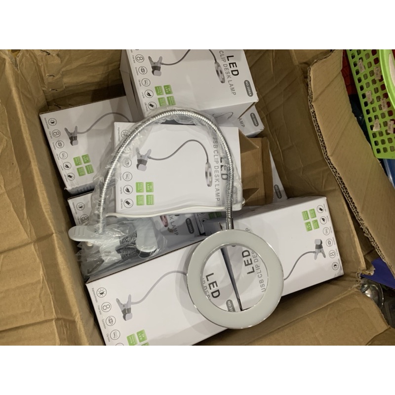 Đèn led kẹp bàn