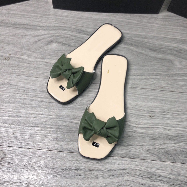 FREE SHIP Dép nữ có nơ nhiều màu siêu xinh | BigBuy360 - bigbuy360.vn