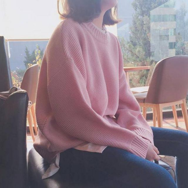 (Có sẵn) Áo len ulzzang harajuku phong cách thời trang Hàn Quốc