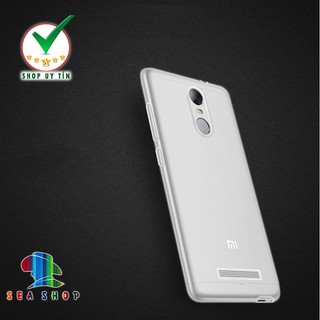Ốp lưng Xiaomi Redmi Note 3 - Note 3 Pro silicon trong suốt