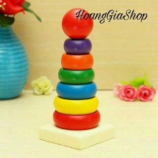 Xếp chồng - Tháp màu RainBow
