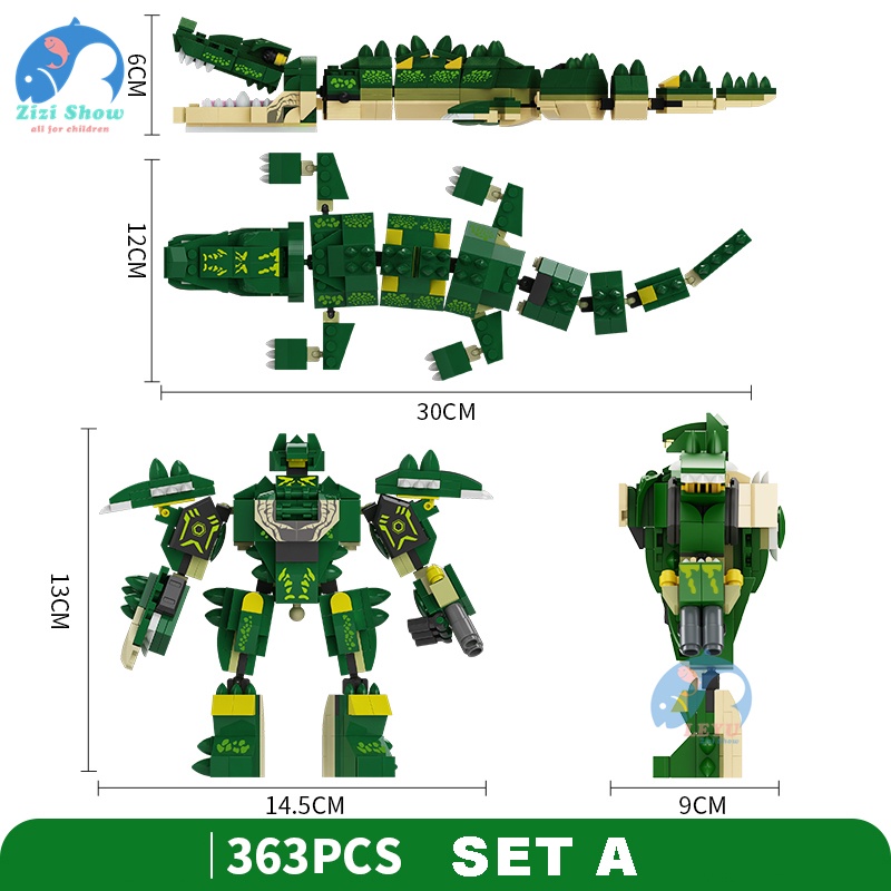 Đồ Chơi Lắp Ráp Lego Robot Biến Hình Sáng Tạo Cho Bé