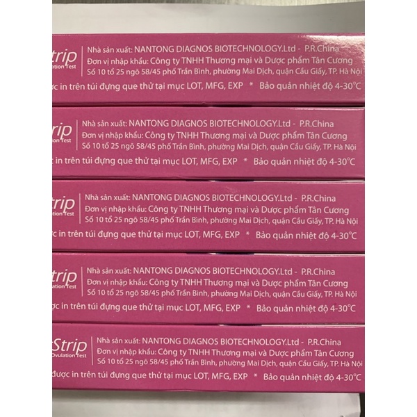 Que thử rụng trứng LHtestStrip