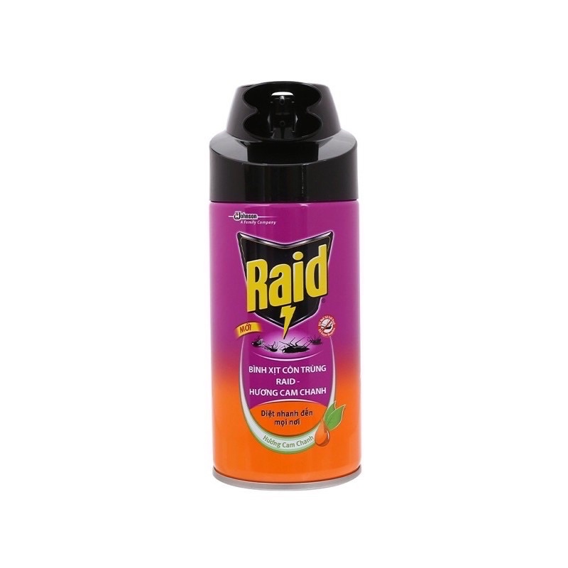 Xịt côn trùng RAID - Hàng chính hãng DKSH Việt Nam.