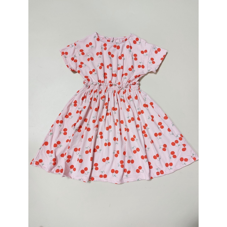 Váy thun chun eo họa tiết Laughing child. HA2836