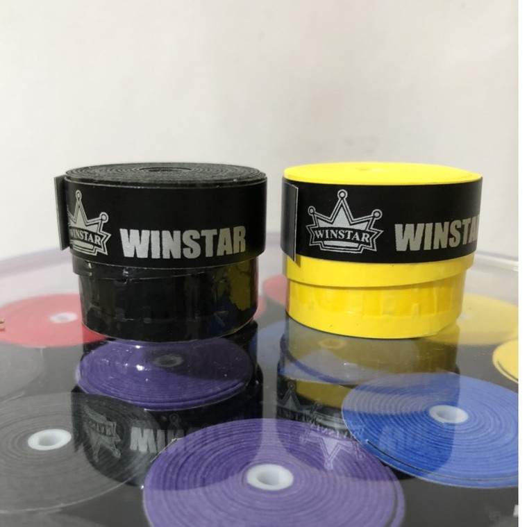 Combo10 Chiếc Quấn Cán Winstar VG002, Cuốn Cán Vợt Cầu Lông Chống Trơn (Giao Màu Ngẫu Nhiên)