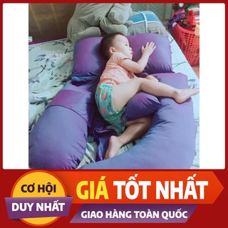 gối ôm cho bà bầu  Gối Hạt Đậu PeaBaby cho bé yêu