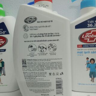 Sữa tắm Lifebouy 833 ml
