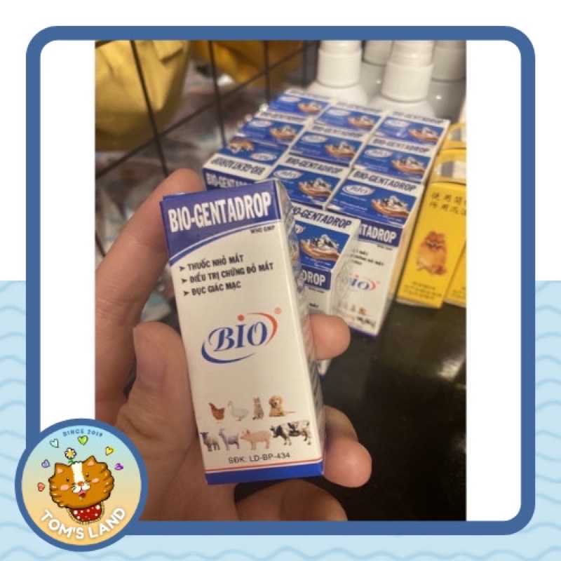 Bio nhỏ mắt cho thú cưng