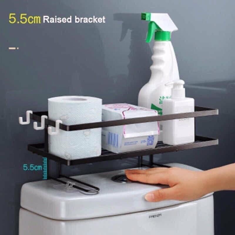 KỆ ĐỂ ĐỒ TRÊN TOILET - KỆ SẮT SƠN TĨNH ĐIỆN ĐA NĂNG