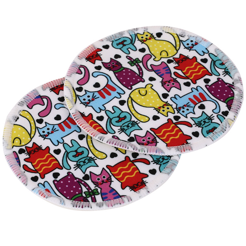 Washable Anti Overflow Pad Three Layer Bamboo Fiber Pad Reusable Waterproof Pad