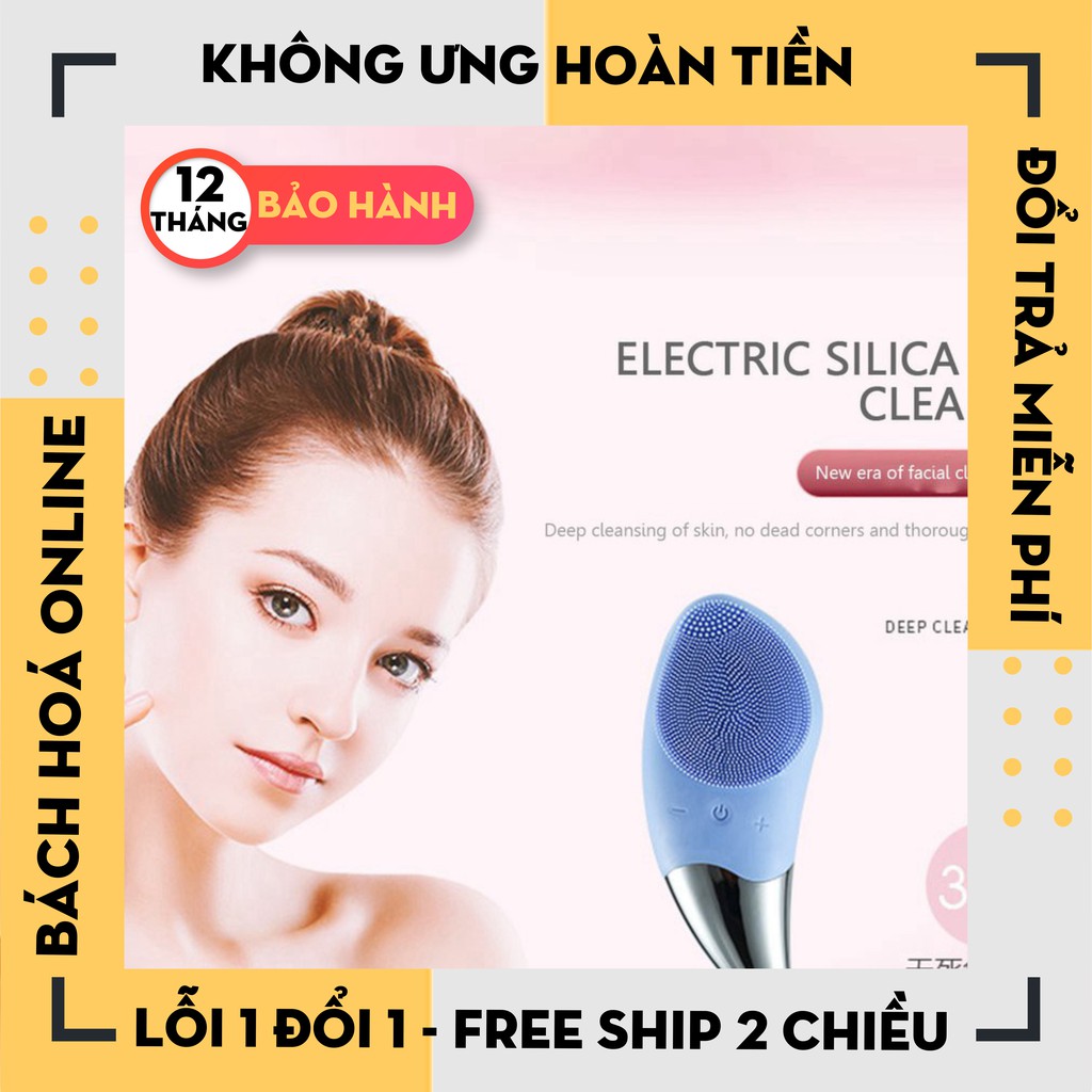 [Hàng Loại 1]  Máy rửa mặt cầm tay mini,máy massage mặt tích điện cao cấp - Bảo hành 12 tháng | BigBuy360 - bigbuy360.vn