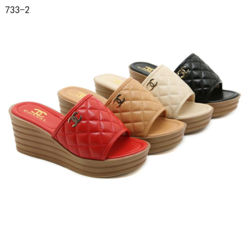 Giày xăng đan Chanel đế xuồng 733-2