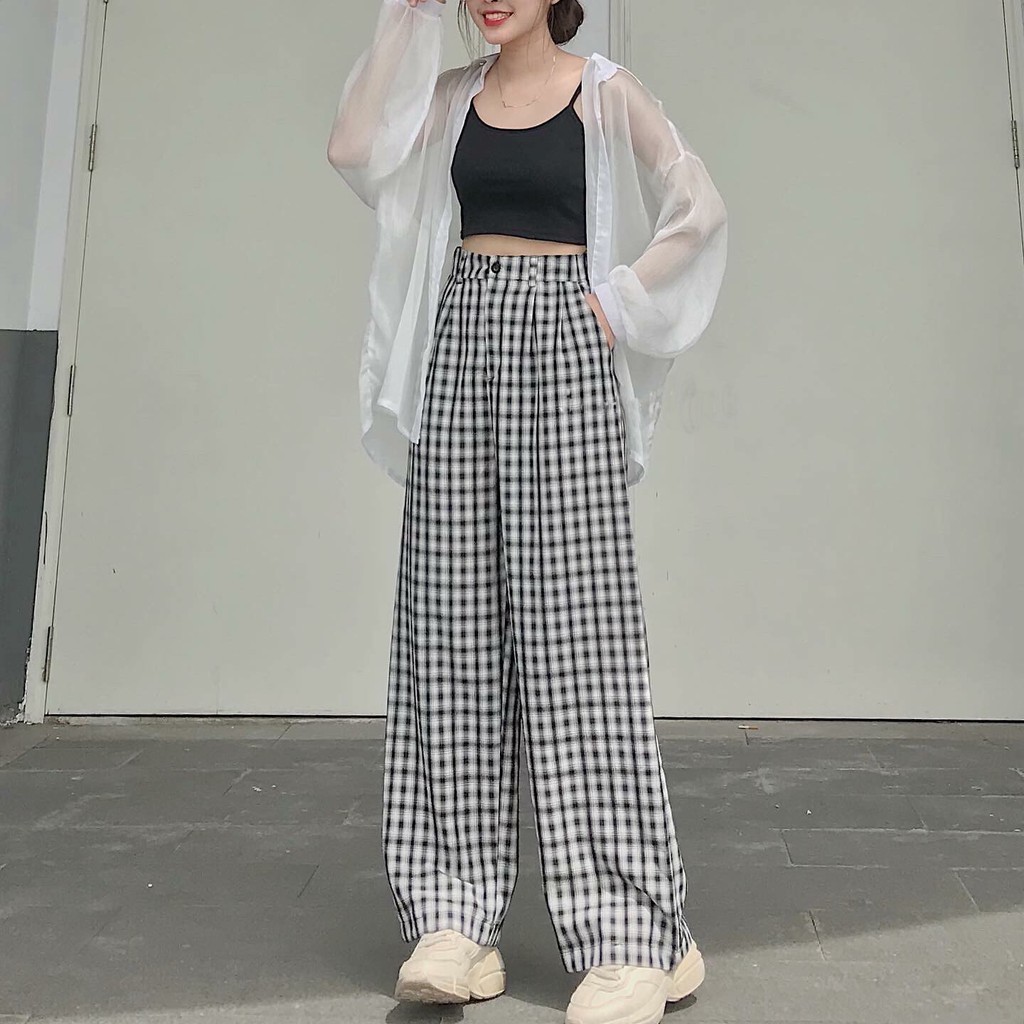 Áo Sơ Mi Nữ Form Rộng Sơ Mi Lưới Tay Dài Trơn Basic Khoác Ngoài Cá Tính Ulzzang DING Màu Đen Màu Trắng 1251