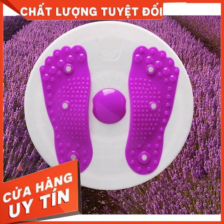 ĐĨA XOAY EO GIỮ DÁNG HÌNH BÀN CHÂN[GIÁ BUÔN SỈ]