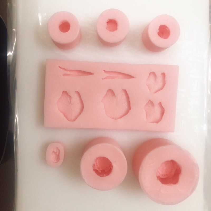 Combo Khuôn Sen Thái- Bộ Khuôn Silicon Hoa Sen,lá sen , Búp sen bộ 7 khuôn