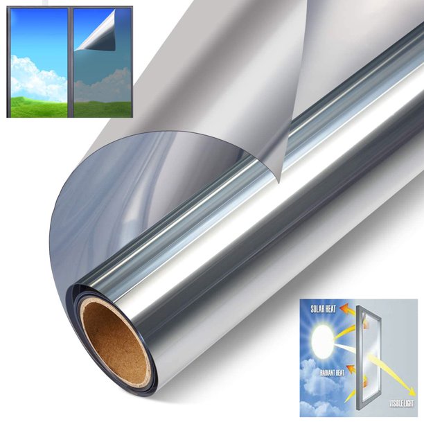 Decal phim dán kính cách nhiệt phản quang cản nắng nóng chống tia UV tiết kiệm điện năng