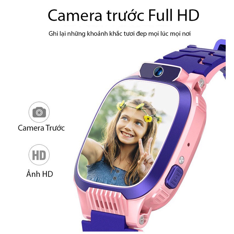 Đồng hồ điện thoại định vị trẻ em ANNCOE A79 Plus camera HD- Dung lượng pin lớn 680 mAh dành cho trẻ em từ 4 đến 14 tuổi